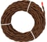 Двухжильный провод Interior Electric ПВХ, сечение 2*2,5 цвет шоколад 10 м. ПРВ2.25.03.10.Ш 1