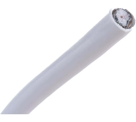 Коаксиальный кабель DORI RG-6 U белый CCA 5м, шт 1126-5