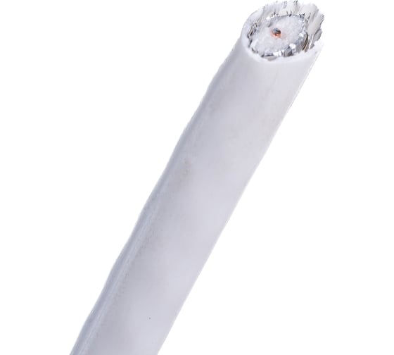 Коаксиальный кабель DORI RG-6 U белый CCA 50м, шт 1126-1
