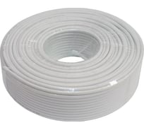 Коаксиальный кабель DORI RG-6 U белый CCA 100м, шт 1126