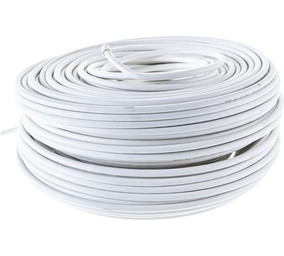 Коаксиальный кабель DORI RG-6 U белый CCA 100м, шт 1126