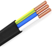 Кабель ООО «Радиус» ВВГ-Пнг(А)-LS 660 В 3x4 ок (N, PE) 100 метров TR3126