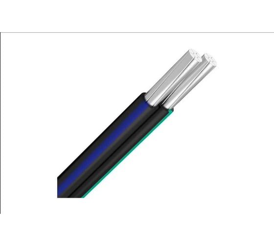 Самонесущий провод REXANT СИП-4 2x16,0 мм2, 100 м, ГОСТ 01-8890-2