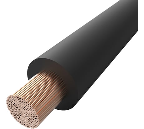 Сварочный гибкий кабель REXANT КГтп-ХЛ, 1х10 мм2, 10 м 01-8410-10