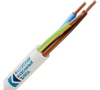 Провод ККЗ ПВС 3x1,0 мм² 200 м белый 01-8044-4 KKZ40-00006941