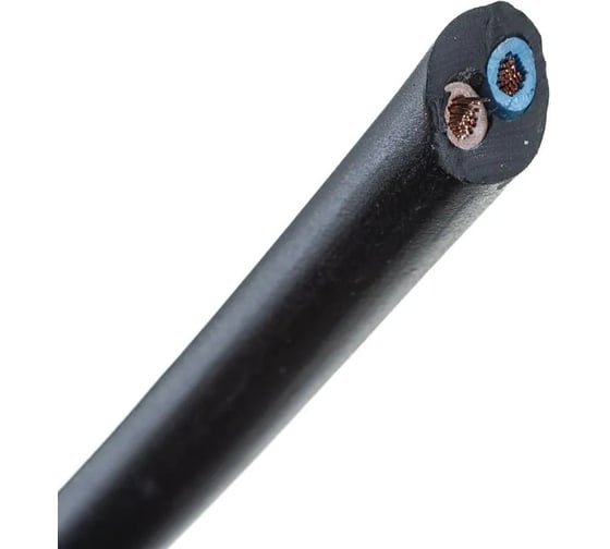 Провод ККЗ ПВС 2х1,0 мм² 200 м черный 01-8032-4 KKZ40-00006926