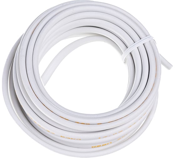 Провод ККЗ ПВС 2x4,0 мм² 100 м белый 01-8038-4 KKZ40-00008023