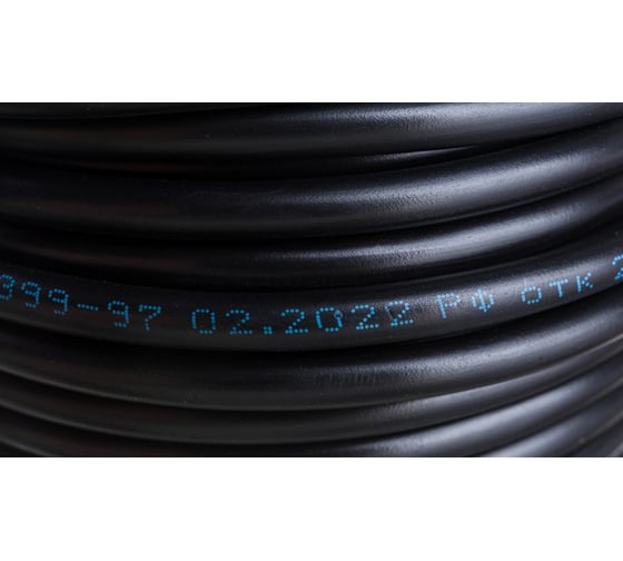 Провод REXANT ПВС 2x0,75 мм2, черный, 10 м, ГОСТ 01-8031-10