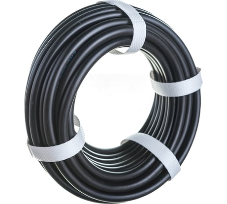 Провод REXANT ПВС 2x1,5 мм2, черный, 10 м, ГОСТ 01-8033-10