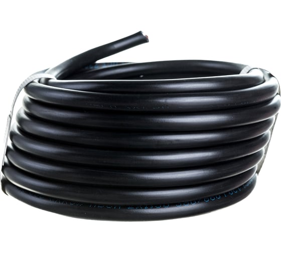 Провод REXANT ПВС 2x1,5 мм2, черный, 5 м, ГОСТ 01-8033-5
