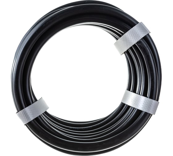 Провод REXANT ПВС 3x1,5 мм2, черный, 5 м, ГОСТ 01-8047-5