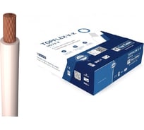 Монтажный гибкий провод Top Cable 1x6 белый TOPFLEX V-K H07V-K 131B006.R100