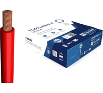 Монтажный гибкий провод Top Cable 1x0.75, красный, 100 м TOPFLEX V-K H05V-K 131R000SR100