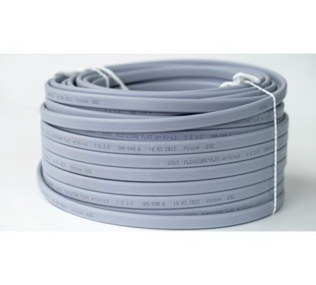 Кабель LAPP FLEXICORE FLAT RU нг(А)-LS 3G2,5 100м 3120000191