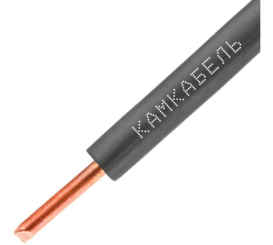 Провод Камкабель ПуВ 1х4 Ч 100м 2217А02W51TЪE000100М