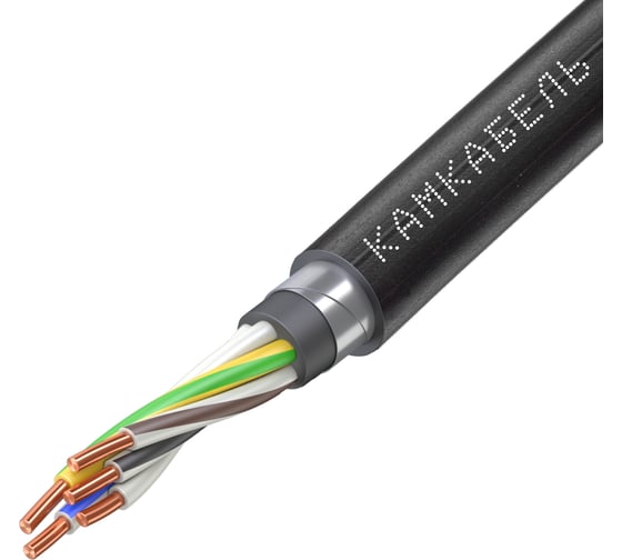 Кабель Камкабель ВБШвнг(А)-LS 5х6 50м 1157Ж52VG00070А050М
