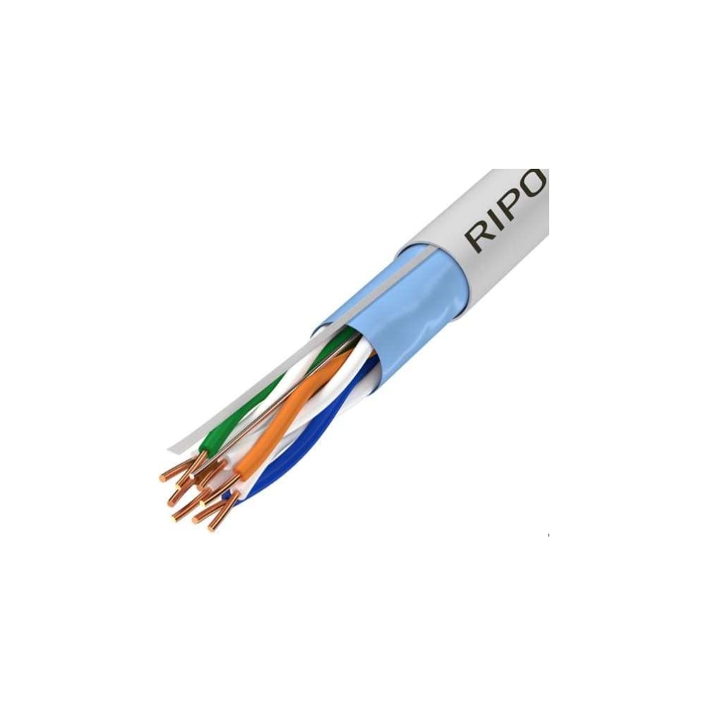 Кабель RIPO, LAN витая пара для локальной сети FTP4 CAT5E 24AWG Cu ...
