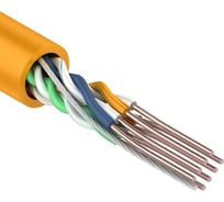 Кабель RIPO, витая пара LAN интернет кабель UTP4 CAT5E 24AWG CCA 001-112002/ 010335