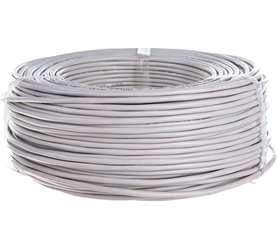 Кабель NETLAN U/UTP 2 пары, категория 5, 100м EC-UU002-5-PVC-GY-1