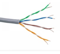 Сетевой кабель LEEK UTP 4x2x24 AWG CCA CAT5e PVC LE бухты 305м LE 030100-0001