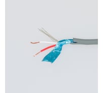 Кабель микрофонный Pro Legend 2х0,12мм², ø 3мм, 2 экрана, серебристый, 5м PL3147_5