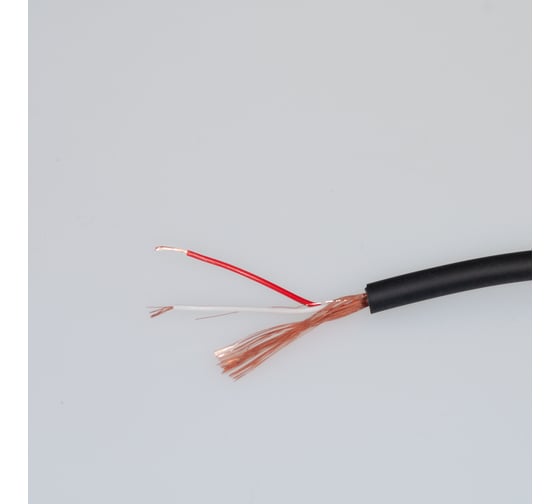 Кабель микрофонный Pro Legend 2х0,11мм², ø 5мм, 1 экран, черный, 50м PL3143_50