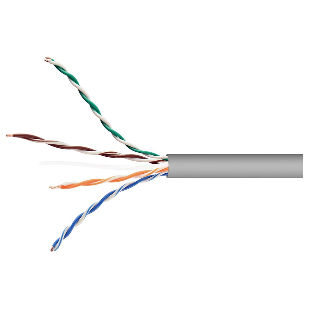 Кабель Cablexpert UTP indoor 4x2x0.51, CCA, кат.5е, одножильный, 25м ...