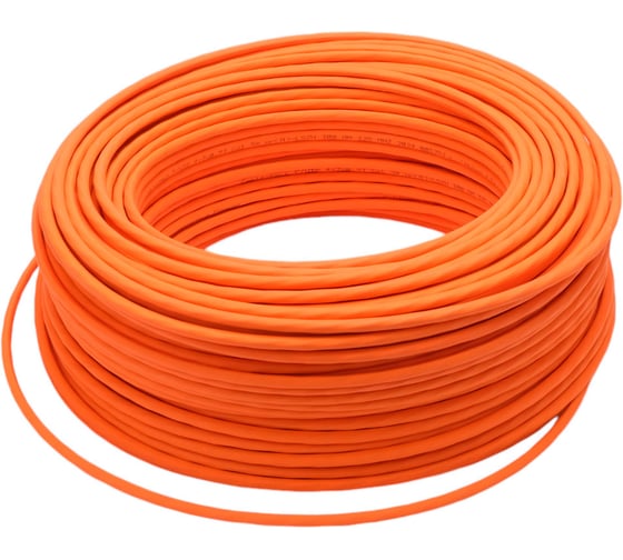 Кабель Cablexpert (RU) FTP-LSZH 4x2x0.51, медный, кат.5e, однож., 100м, box, оранжевый, FPC-5051E-LSZH-4-CU/100