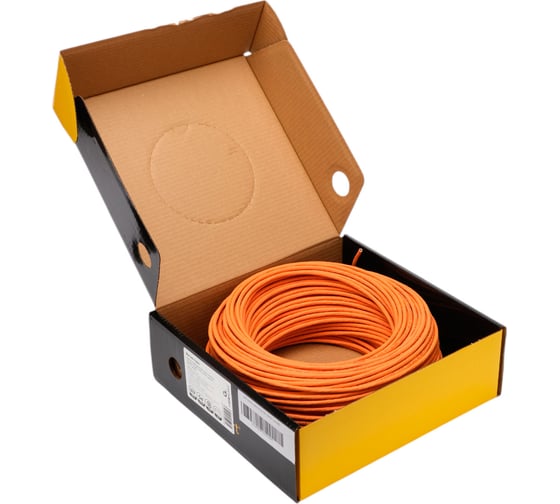 Кабель Cablexpert (RU) UTP-LSZH 4x2x0.51, медный, кат.5e, однож., 100м, box, оранжевый, UPC-5051E-LSZH-4-CU/100