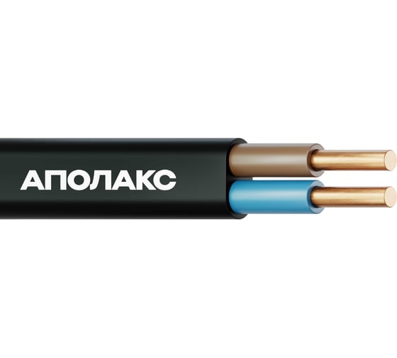 Кабель силовой АПОЛАКС ВВГ-Пнг(А)-LS 2x1,5 ок (N)-0,66 (500 м) 4687205769800