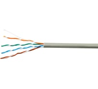 Кабель SkyNet (N) Standart UTP indoor 4x2x0,48, медный, FLUKE TEST,кат.5e,однож.,305м,box, серый, CSS-UTP-4-CU-N