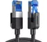 Кабель Ugreen NW153 (30795) Cat8 CLASSⅠF/FTP Round Ethernet Cable With Braid. Длина: 10м. Цвет: черный 30795_ 1