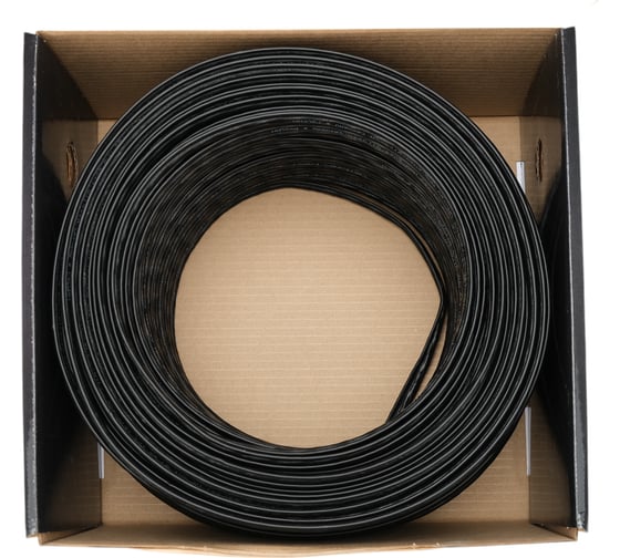 Кабель Cablexpert (RU) FTP outdoor 4x2x0.51 на тросу, медный, кат.5e, однож., 100м, box, черный, FPC-5051E-4-CU-OUTR/100