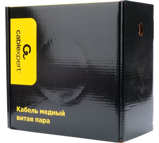 Кабель Cablexpert (RU) UTP indoor 4x2x0.55, медный, кат.6, однож., 100м, box, серый, UPC-6055-4-CU/100
