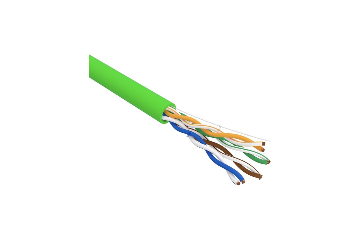 Кабель REXANT витая пара U/UTP, CAT 5e, PVC, нг(А)-LSLTx, 4x2х0,52мм ...