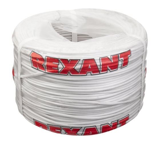 Сигнальный кабель REXANT КСПЭВ 1x2х0,4мм, бухта 200 м 01-4725-1