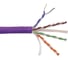 Кабель LANMASTER U/UTP, 4 пары, Кат. 6, с перегородкой, 550Mhz, LSZH, нг(A)-HF, фиолетовый, 305 м LAN-6EUTP-HFLT-VI 1