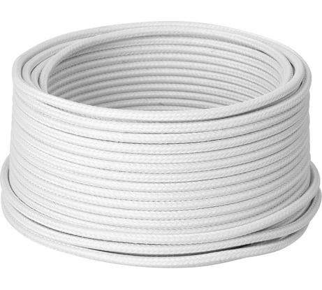 Кабель Retro Electro, ретро, TV, белый, длина бухты 20 2254743