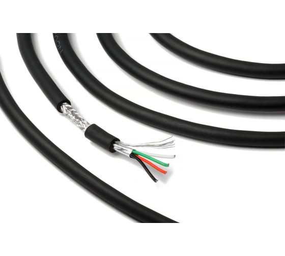 Цифровой DMX кабель Novacord 2x2х0,34 мм2, двойной экран, AWG22, диаметр кабеля 6.0 мм, оболочка PVC, 50м DMX LIGHT CONTROL PAT.512 PVC 50