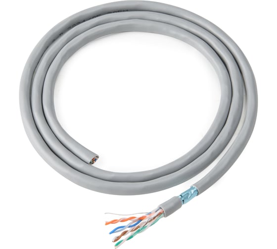 Кабель витая пара Advant ADV5e-F24PG категория 5е, F/UTP, 4P, AWG24, оболочка PVC, цвет: серый, ADV5e-F24PG (305m)