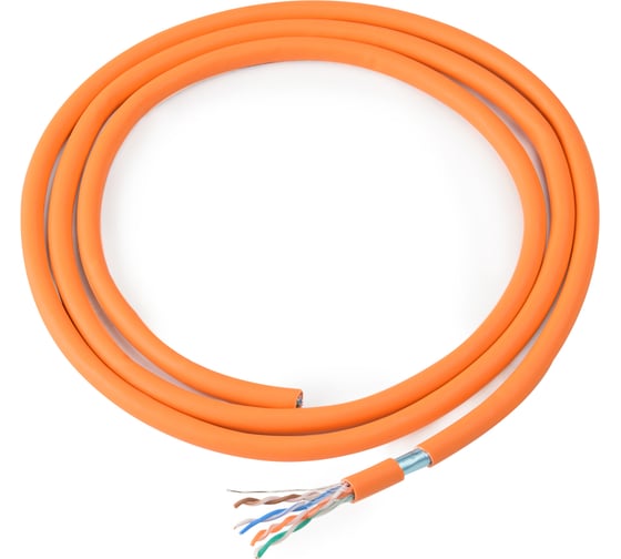 Кабель витая пара Advant ADV5e-F24LO категория 5е, F/UTP, 4P, AWG24, оболочка LSZH, цвет: оранжевый, ADV5e-F24LO (305m)
