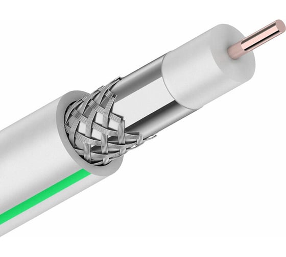 Коаксильный телевизионный кабель AVS Electronics SAT-703E CCS 100m 001-222001/ 010117