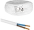 Провод TDM ELECTRIC ПРКС 2x0,75(N)-0,38 (20м), белый TDM SQ0136-0007 1