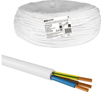 Провод TDM ELECTRIC ПРКС 2x1,5(N)-0,38 (10м), белый TDM SQ0136-0010
