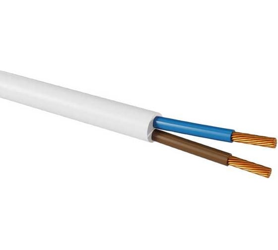 Провод TDM ELECTRIC ПРКС 2x2,5(N)-0,38 (20м), белый TDM SQ0136-0015 1