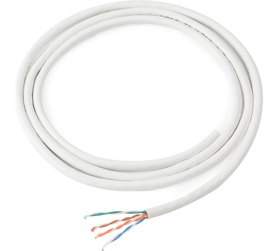 Кабель витая пара Advant E-U24PW категория 5е, U/UTP, 4P, AWG24, оболочка PVC, цвет: белый, ADV5e-U24PW (305m)