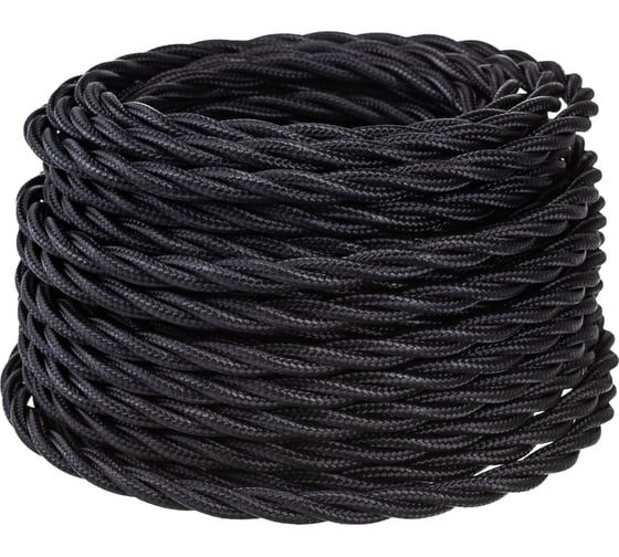 Провод Electraline 3x2,5 мм2 черный 20м. В1-435-73-20