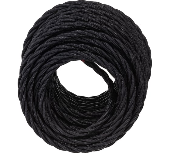 Провод Electraline 3x2,5 мм2 черный 20м. В1-435-73-20