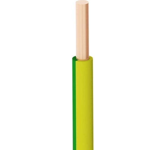 Провод ВЭКЗ ПуГВнг(А)-LS 1x4,0, Ж/З 450/750 В (100 м) VEKZ00642