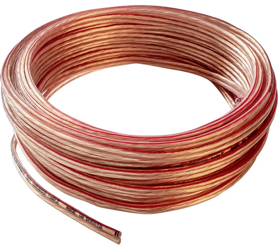 Кабель акустический AURA OFC, прозрачный, 1.5мм2, 10м/катушка SCC-3150-10